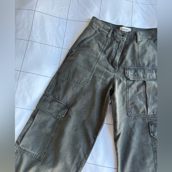 Agolde Brynn cargo pants in marker - Picture 6 of 8